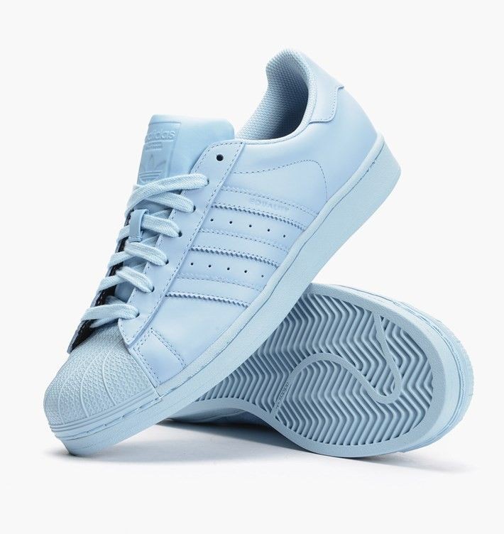 adidas superstar femme bleu clair